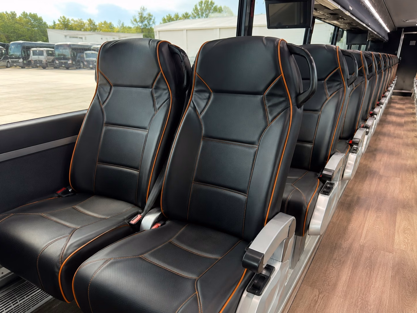 charter bus transportation for visalia area college and campus tours
