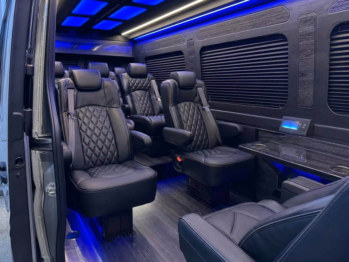sprinter van transportation for groups and events across visalia